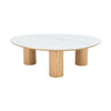 Fulla Round Coffee Table with Ceramic Top