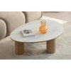 Fulla Round Coffee Table with Ceramic Top