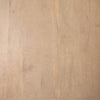 Macro shot of the light brown natural wood grain on the Sorina cabinet