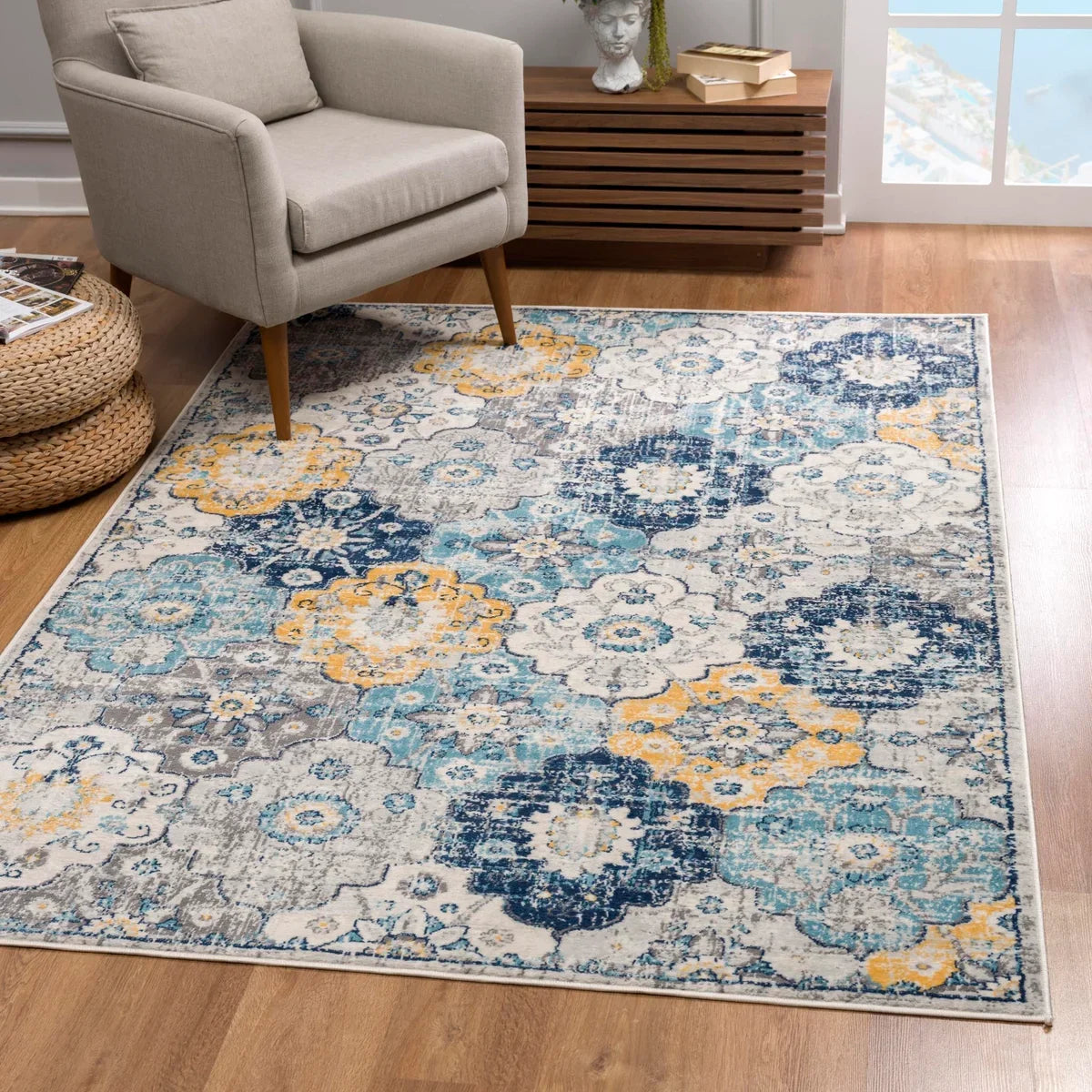 Splash Rug - 202855 - Blue-thumbmail-3
