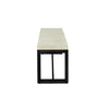 starlight-bench-slim-black-metal-sled-leg-detail