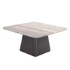 Top-down view showcasing the intricate sunburst wood grain pattern on the circular tabletop