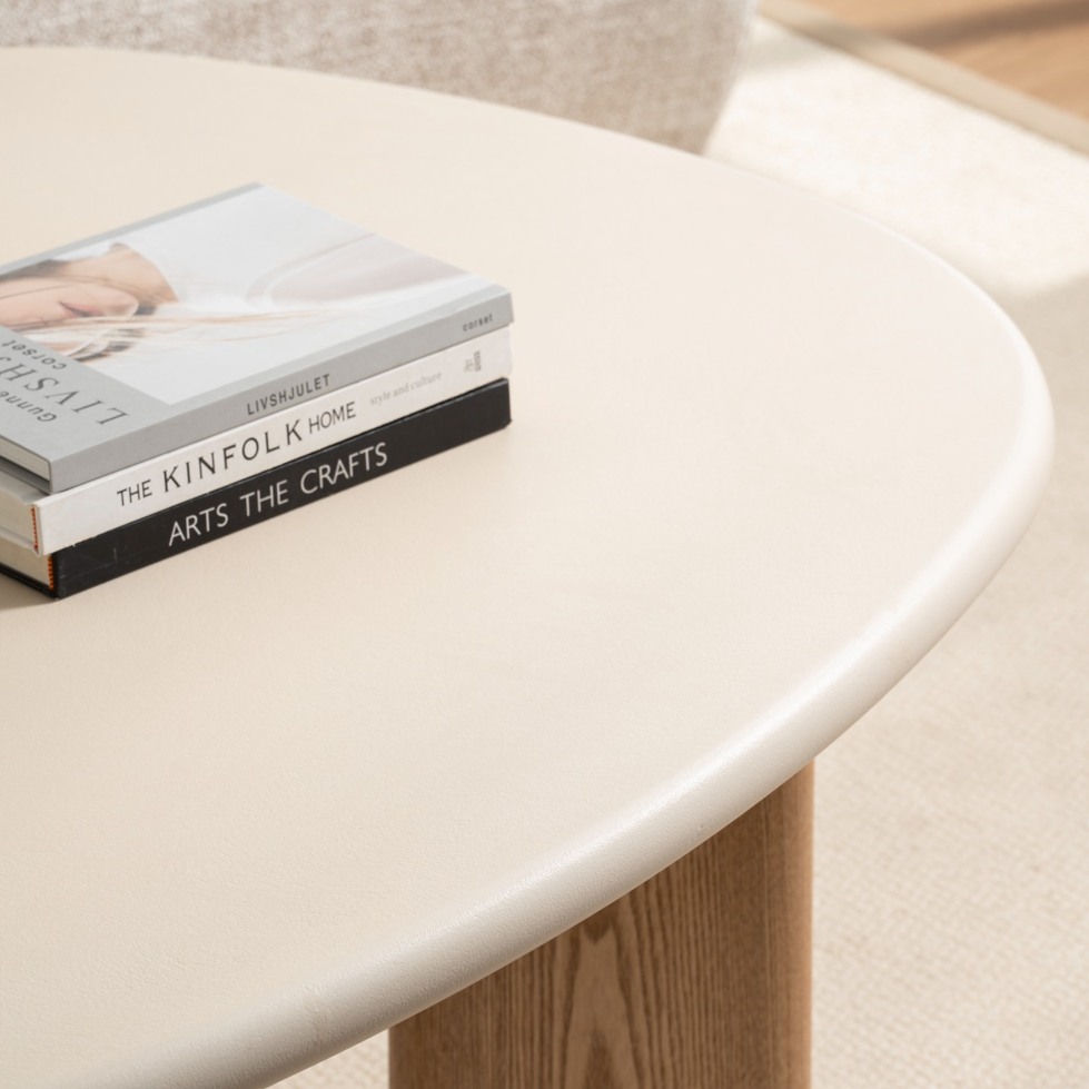 Vidar Coffee Table with Micro Cement Top