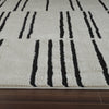 Dorus Cream Linear Stripe Rug – 5x8