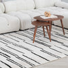 Dorus Cream Linear Stripe Rug – 5x8