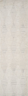 Tulum Cream Tribal Diamond Area Rug