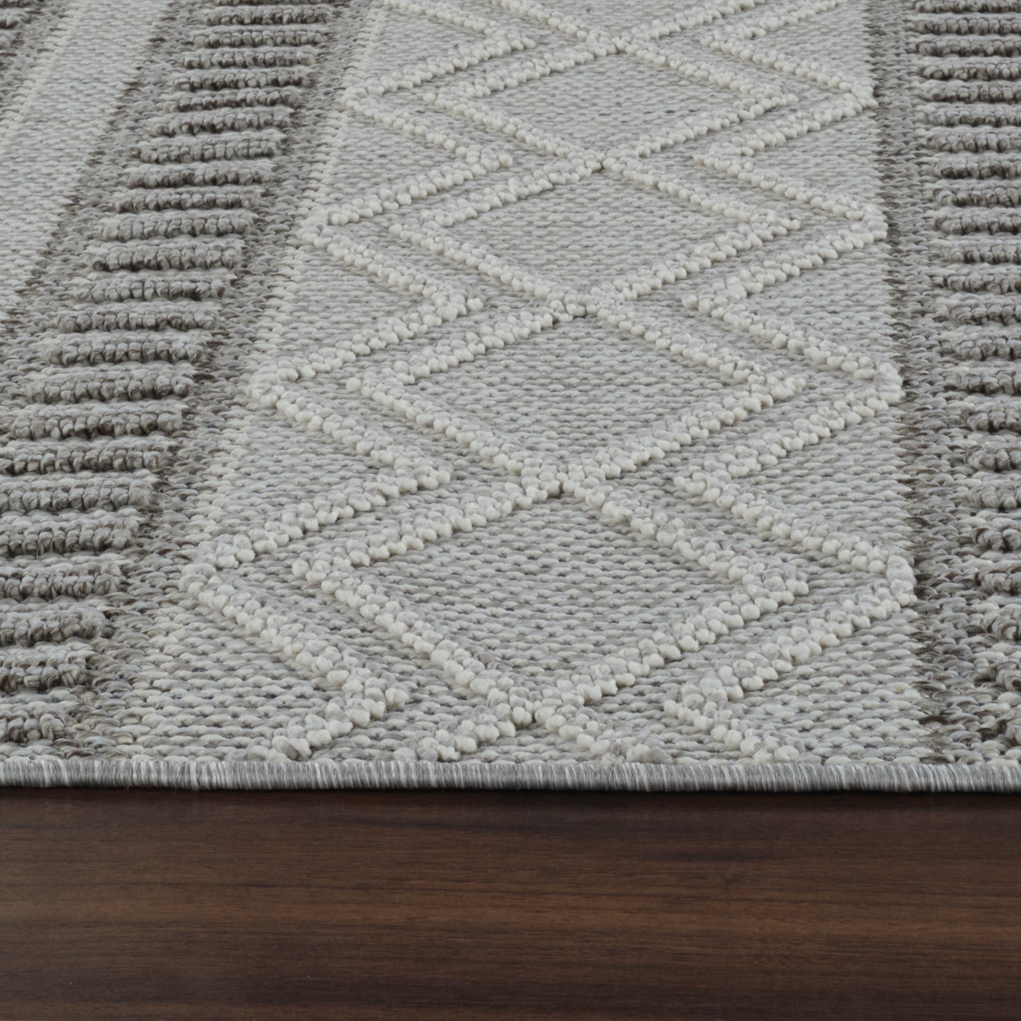Utopia Beige Abstract Textured Area Rug-thumbmail-9