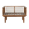 Vineyard outdoor club chair teak frame without cushions