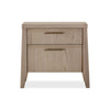 Nettie Two Drawer Ash Wood Nightstand in Ginger