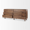 Front view with drawers partially open to showcase the smooth gliding mechanism and spacious internal storage