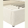 Lifestyle shot highlighting the sideboard in a warm, airy room setting with natural textures and soft lighting