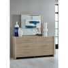 Bjorn Beveled Glass Wall or Dresser Mirror in Chai