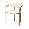 Cream Fabric | Gold Metal_0