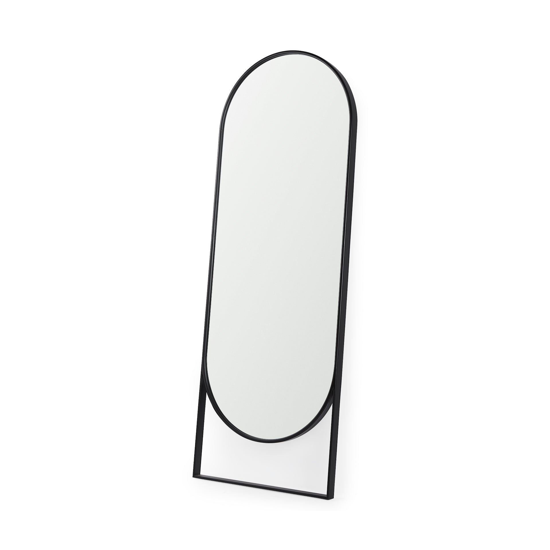 Black Metal | Sadie Floor Mirror
