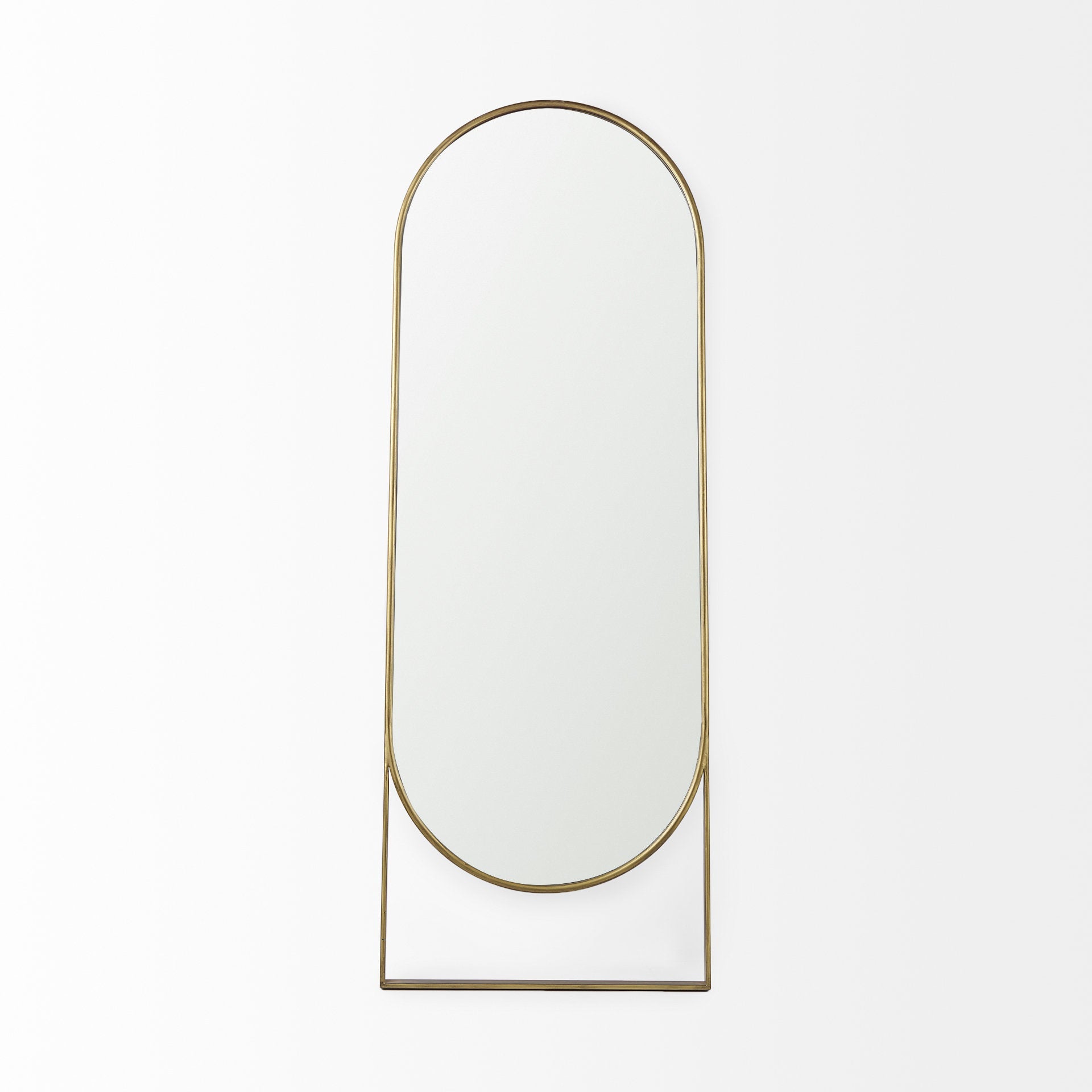 Black Metal | Sadie Floor Mirror