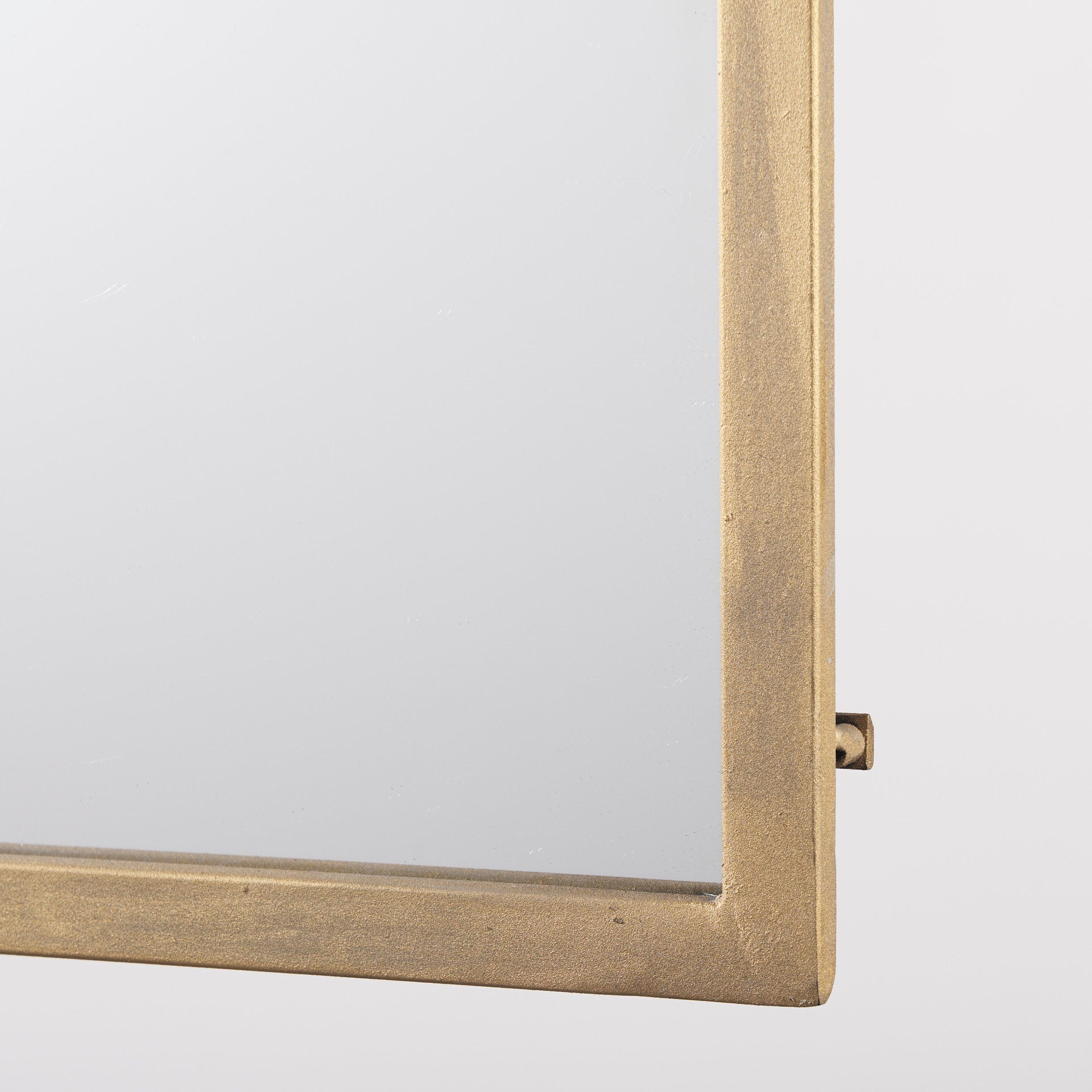 Giovanna Gold Metal Frame Pointed Arch Vanity Mirror-thumbmail-4