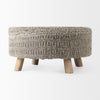 Dark Gray Wool | Brown Wood_3