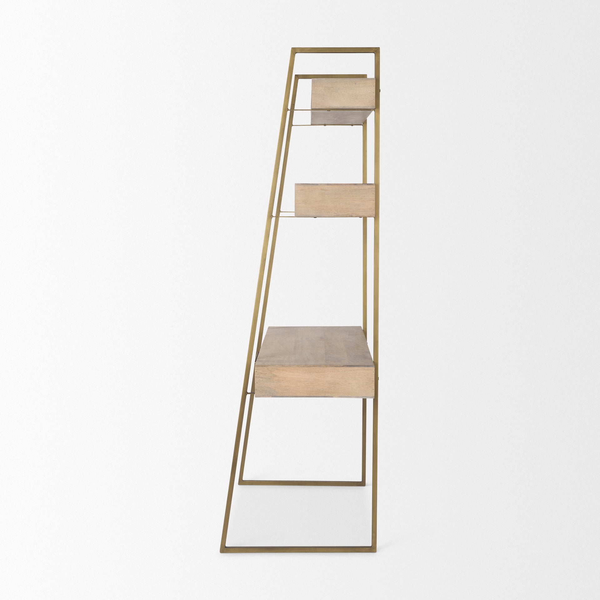Light Brown Wood | Gold Metal_0
