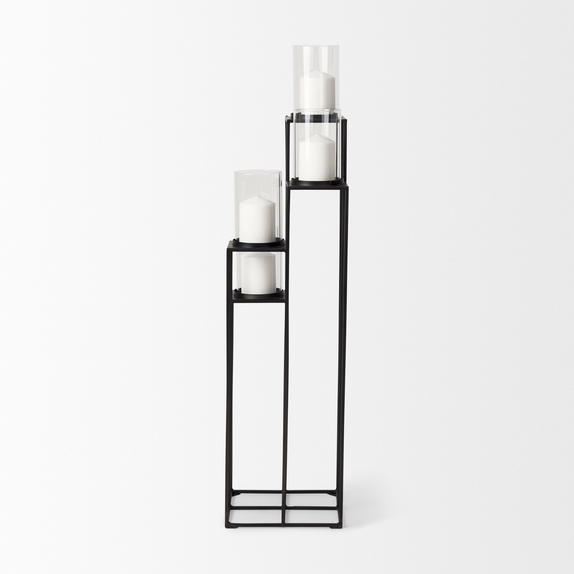 Black Metal | 4 Candle Holder_0