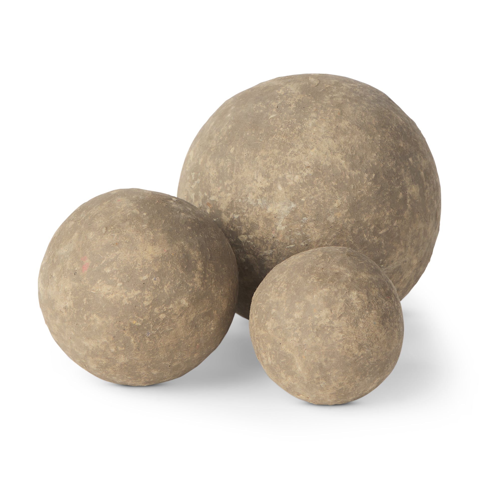 Beige Paper Mache | Set of 3_0
