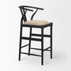 Beige Fabric | Black Wood | Bar_5