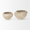 Beige Paper Mache | Set of 2_2