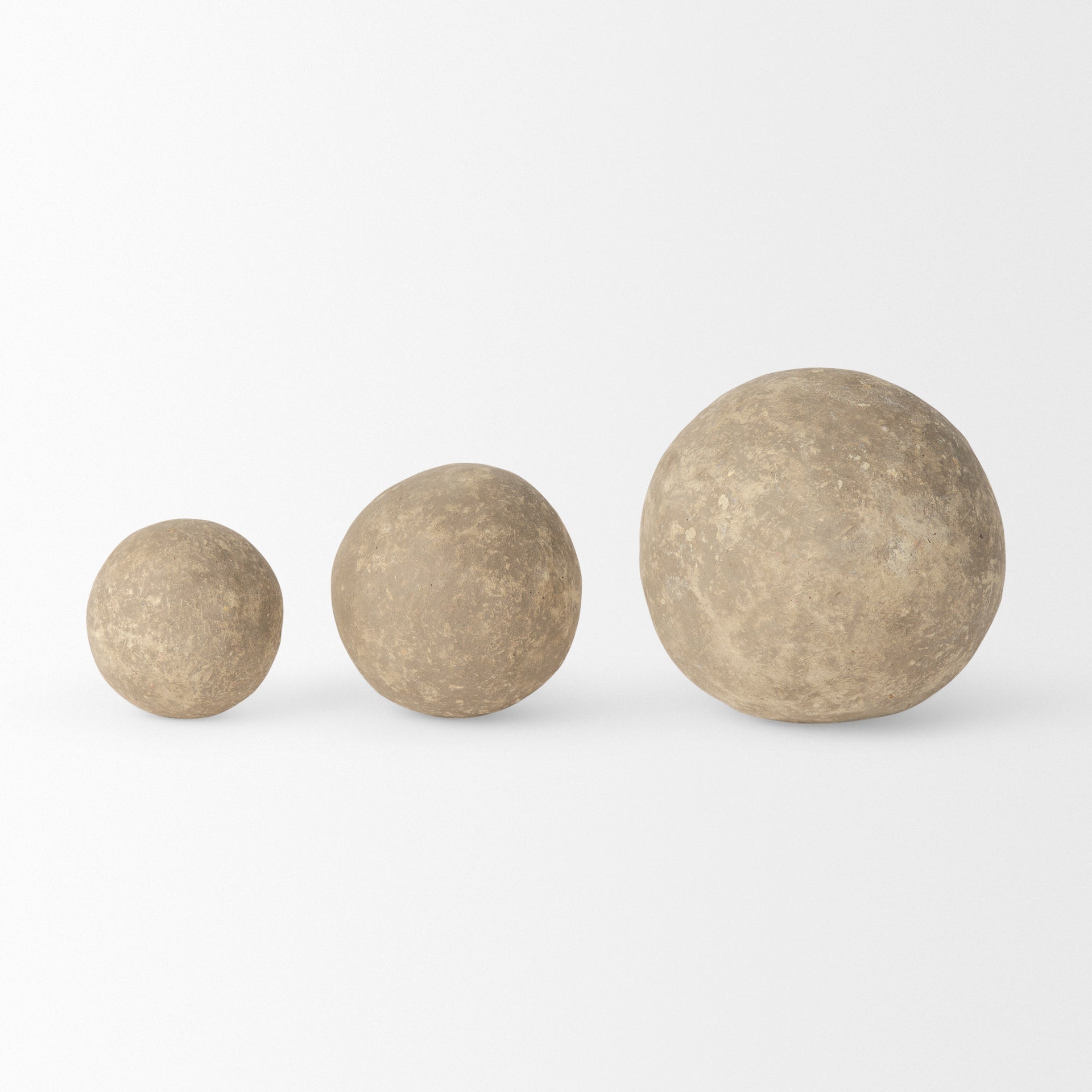 Beige Paper Mache | Set of 3_0