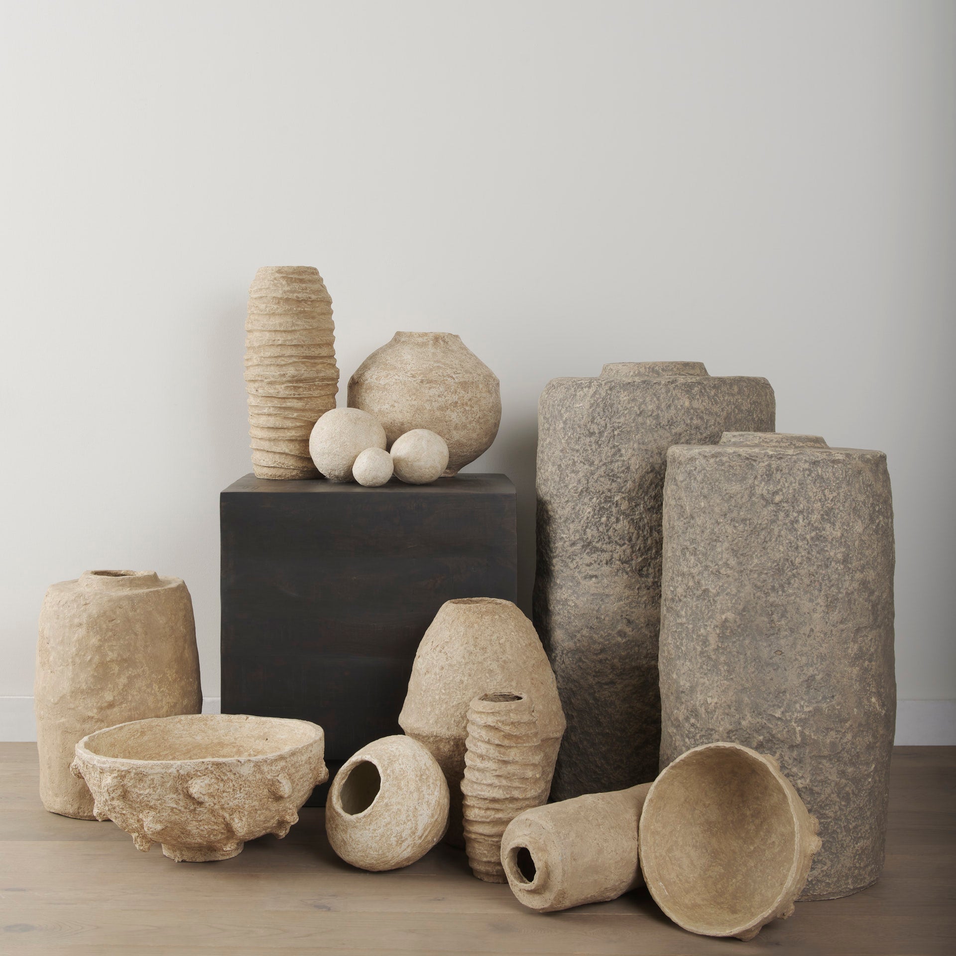Beige Paper Mache | Small_0