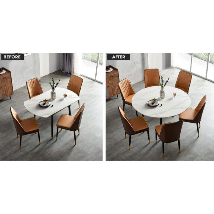 Jess 2.0 Round Extendable  Dining Table