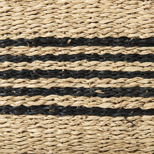 Cullen 15.7L x 15.7W x 15.7H (Set of 3) Grey Twisted Seagrass Square Basket-thumbmail-6
