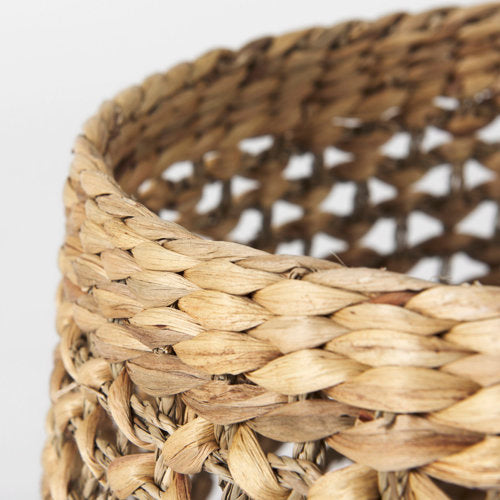 Dakota 15.0L x 15.0W x 11.8H (Set of 3) Medium Brown Seagrass Round Basket-thumbmail-4
