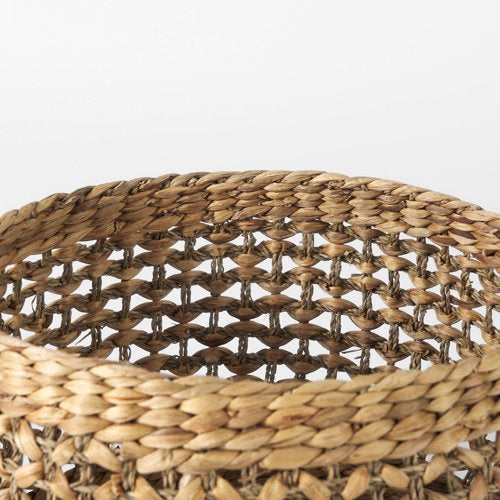 Dakota 15.0L x 15.0W x 11.8H (Set of 3) Medium Brown Seagrass Round Basket-thumbmail-6