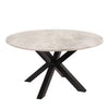 Spider Leg Marble Top Dining Table