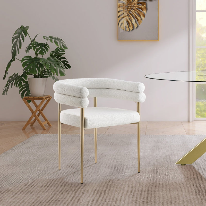 Brisa Fabric Dining Chair - Cream by Accents@home