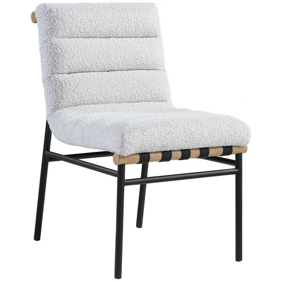 Maru Boucle' Fabric Dining Chair