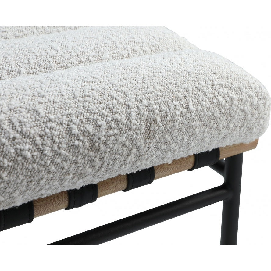 Maru Boucle' Fabric Dining Chair