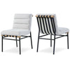 Ryna Boucle' Fabric Dining Chair set of 2