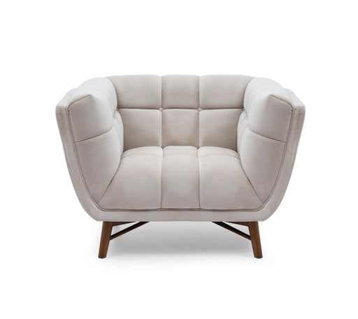 Kitsilano Accent Chair - Velvet Buff Beige