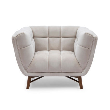 Kitsilano Accent Chair - Velvet Buff Beige