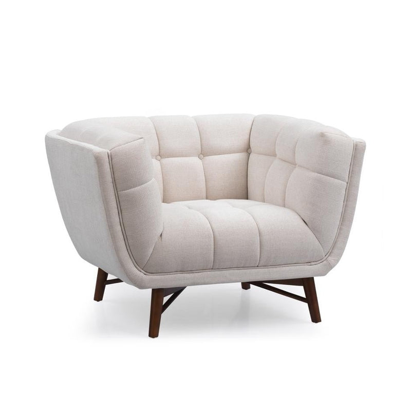 Kitsilano Accent Chair - Oatmeal Fabric