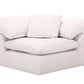 Alex Modular Fabric Corner Chair - White