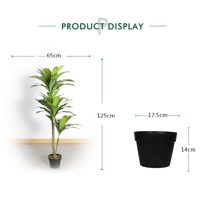 DRACAENA FAUX PLANT 130CM/ 51.2"