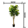 Fiddle Leaf Fig Faux Plant 185cm/ 72.8"