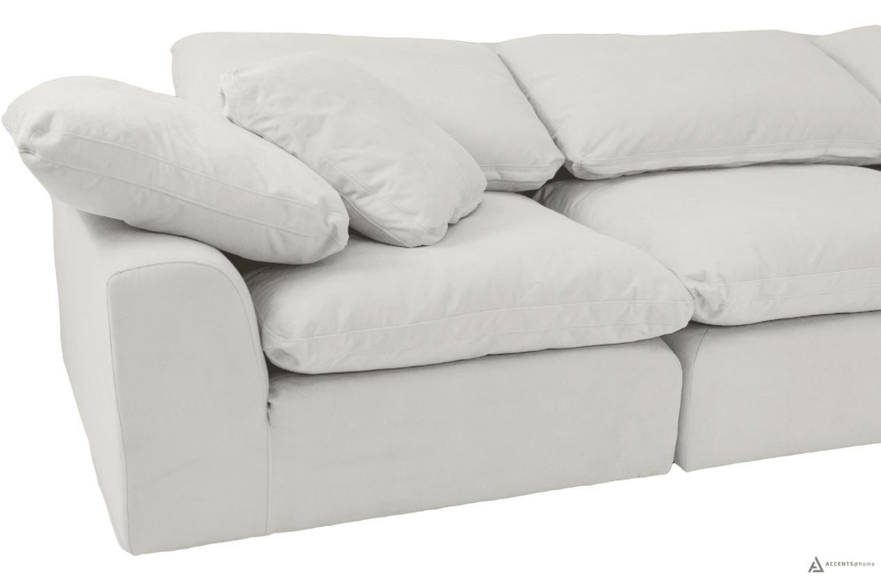 Alex Modular Sectional  5pc set - White