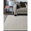 Buvana Handwoven Woolen Rug - Ivory