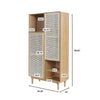 Cane Bookcase - Natural