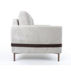 Vorda Corduroy Fabric Loveseat- Vertical Lines