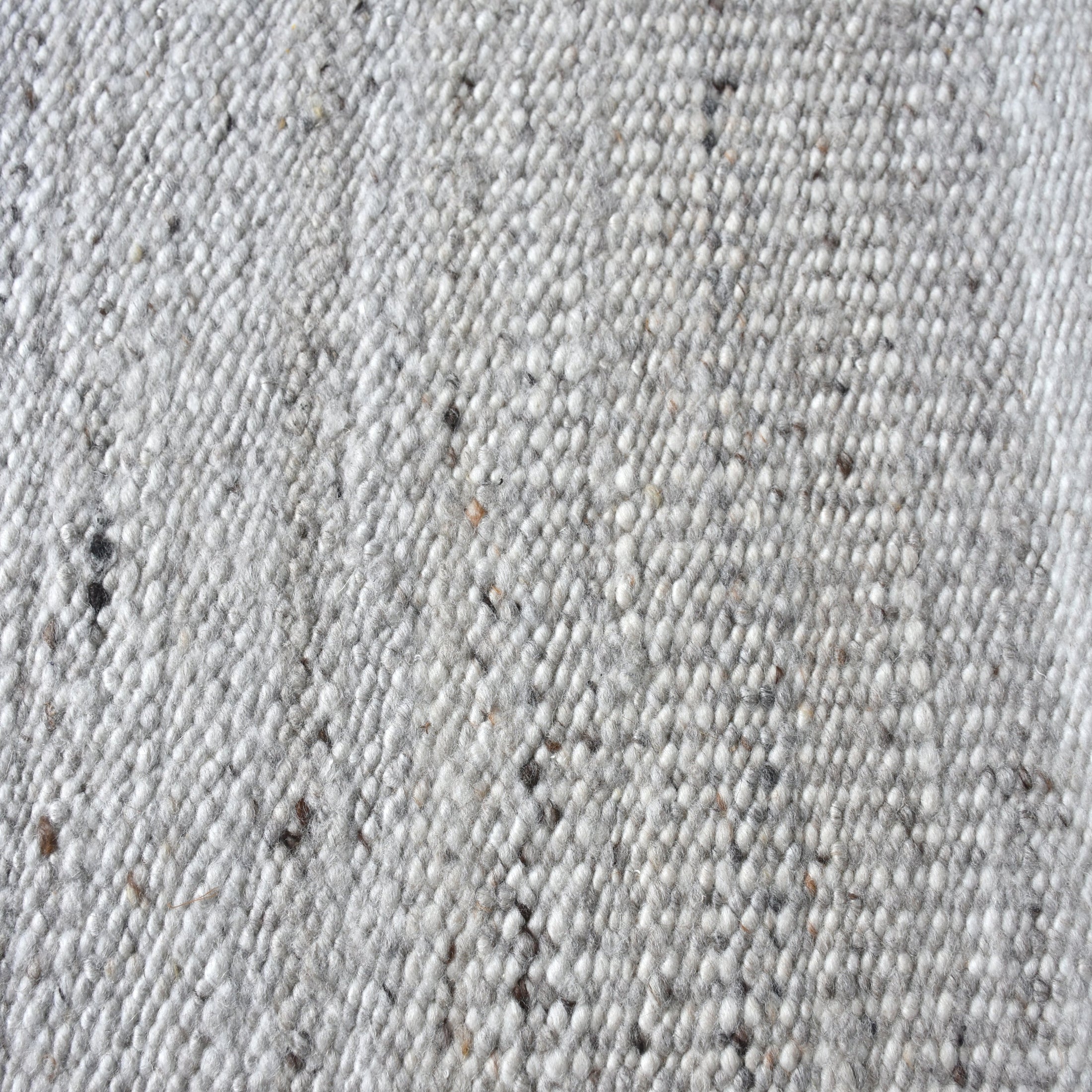 Chisos Handwoven Carpets Of Manmade Fibres - Grey/ivory