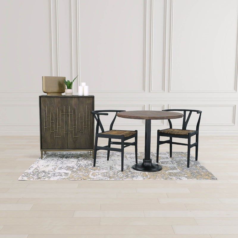 Caterpillar Twin Chair - Charcoal