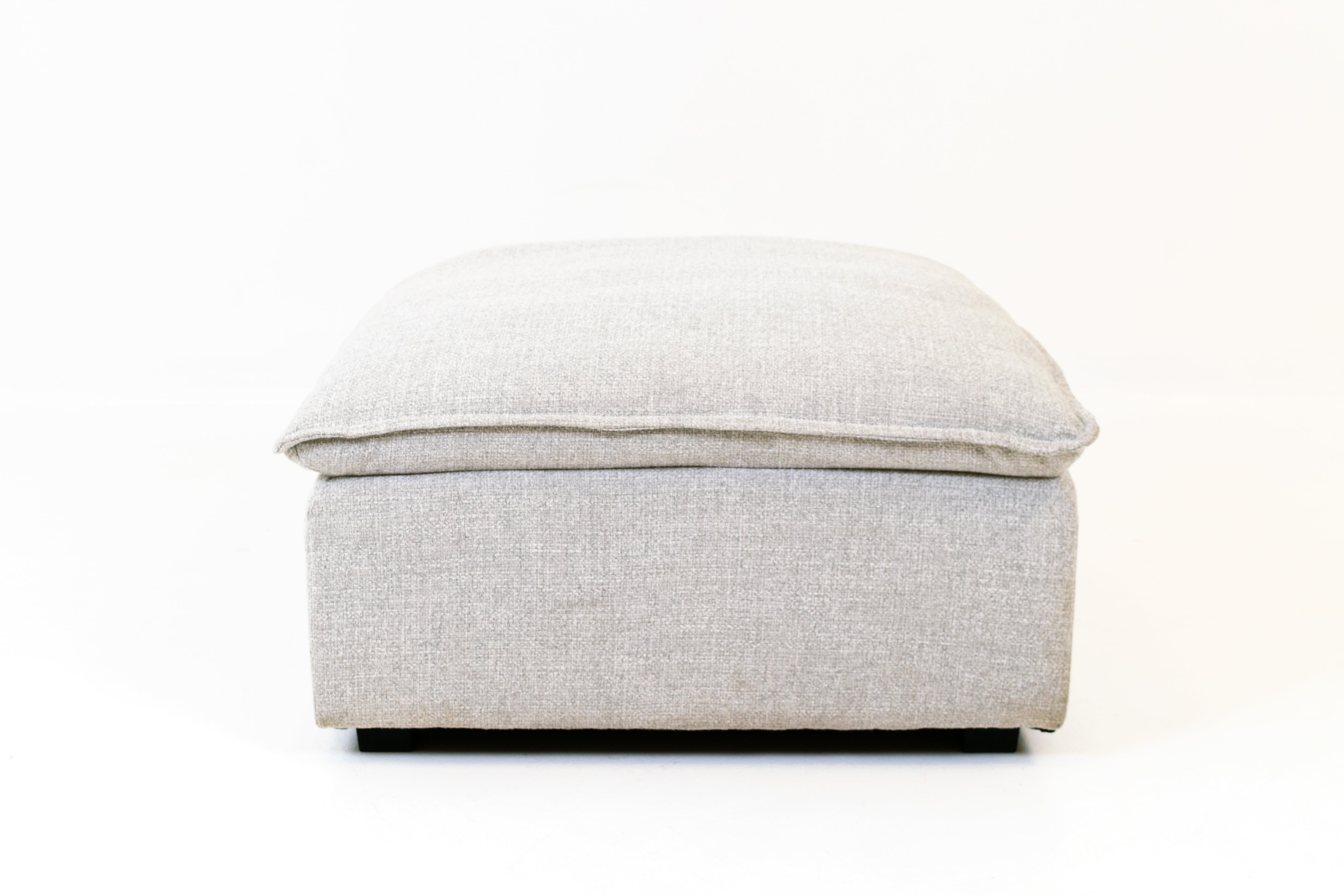 Marliss Ottoman - Vinci Ice